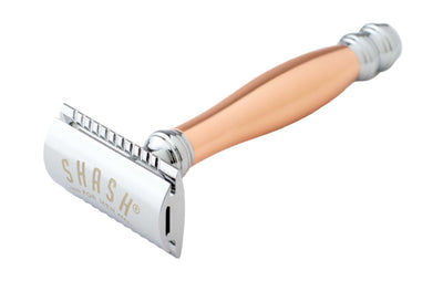 Bogart Collection Double Edge Closed Comb Safety Razor Rose Gold