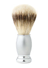 Bogart Collection Silvertip Badger Shaving Brush Silver