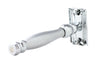 Bogart Collection Butterfly Double Edge Razor Silver
