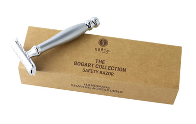 Bogart Collection Double Edge Closed Comb Safety Razor Silver