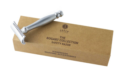Bogart Collection Double Edge Safety Razor, Open Comb Silver