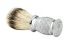 Sidney Collection Best Badger Brush Set White