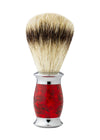 Sidney Collection Best Badger Brush Set Red