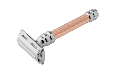 Dean Collection Butterfly Double Edge Razor rose gold